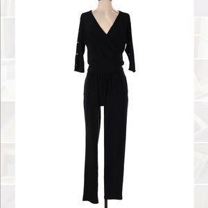 White House Black Market Long Sleeve Jumpsuit